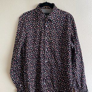 Ted Baker Floral Formal Dress shirt - Size 3 (small to medium)
